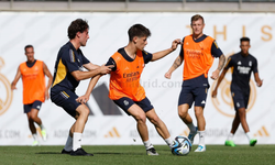 VİDEO HABER / Real Madrid ile ilk antrenmanına çıkan Arda Güler, göz kamaştırdı