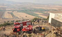 Gaziantep’te düşen yıldırım ormanlık alanı yaktı