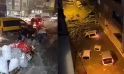 VİDEO HABER / Selde mahsur kalıp ölen şahsın kurtarılma anlarına ait görüntüler ortaya çıktı