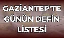 Gaziantep'te Günün Defin Listesi - 13 Eylül 2023 Çarşamba