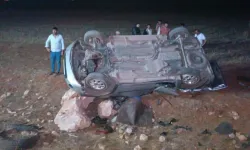 Gaziantep'te feci kaza!  Eşini hastaneye götürürken kaza yaptı: 1 ölü, 3 yaralı
