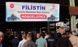 İslahiye’de Filistin'e destek kermesi düzenlendi