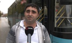 VİDEO HABER / Darp edilen genci otobüsüne alarak kurtardı