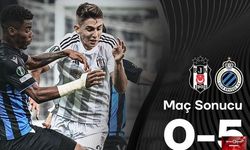 MAÇ SONUCU| Kara Gece! Beşiktaş 0-5 Club Brugge