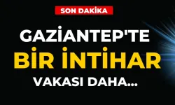 Gaziantep'te intihar!