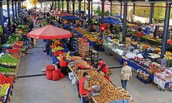 Gaziantep'te Semt pazarı yangın yeri!