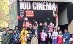 Malatya’da depremzede çocuklara 10 D sinema etkinliği