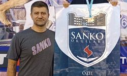 SANKO Okulları öğrencisi yüzmede Türkiye üçüncüsü oldu