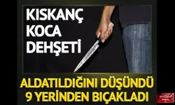 Kıskançlık dehşeti! Aldatıldığını düşündü, 9 yerinden bıçakladı