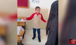 Sınıf anneliğini sonlandıran çocuk / VİDEO