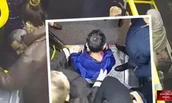 Bir aile çocuklarını otobüste unuttu/VİDEO