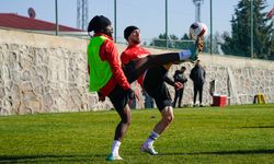 Gaziantep FK, Galatasaray maçının hazırlıklarına devam etti