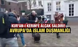 VİDEO / Hollanda'da polis koruması eşliğinde Kur’an-ı Kerim yakıldı!