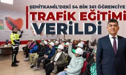 Gaziantep'te 54 bin öğrenciye trafik eğitimi verildi