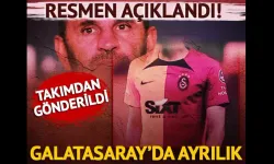 Galatasaray'da ayrılık resmen açıklandı!