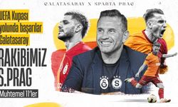 Galatasaray - Sparta Prag maçının muhtemel 11'leri