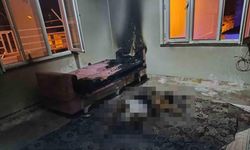 Gaziantep'te yaşlı adam odasında çıkan yangında öldü