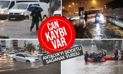 Antalya'da sel ve su baskını! Valilik duyurdu: Eğitime 1 gün ara, motorkuryelere trafiğe çıkma yasağı