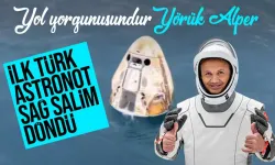 İlk Türk astronot Alper Gezeravcı Dünya'ya döndü