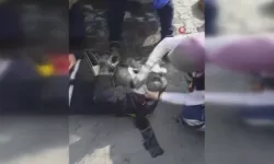 Feci kaza kamerada; kendi kullandığı aracın altında kaldı