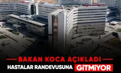 Sağlık Bakanı Koca, 23 milyon kişinin randevu alıp hastaneye gitmediğini açıkladı