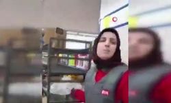 Markette ‘etiket’ tartışması: Önce maket bıçağı ile ürünü kestiler, sonra...