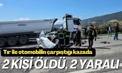 Korkunç kaza! Gaziantep'te tıra arkadan çarptı: 2 ölü, 2 yaralı