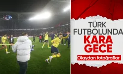 Trabzonspor-Fenerbahçe maçı sonrası stat karıştı