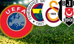 UEFA kulüpler sıralaması güncellendi: Fenerbahçe, Galatasaray ve diğer Türk takımları kaçıncı?