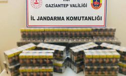 Gaziantep'te 1,5 milyon TL değerinde kaçak sigara ve çay ele geçirildi