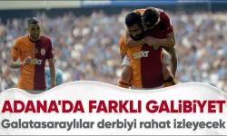 Galatasaray, Adana Demirspor'u 3-0 yendi