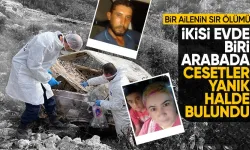 Mersin'de bir ailenin sır ölümü! Cesetleri yanık halde bulundu