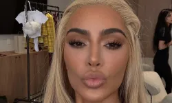 Kim Kardashian, sütyen ölçüsünü verdi! Takipçileri yorum yağdırdı