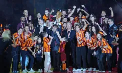 Galatasaray şampiyonluk kupasına kavuştu