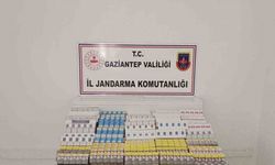 Gaziantep’te piyasa değeri 1 milyon 346 bin TL olan kaçak sigara ele geçirildi