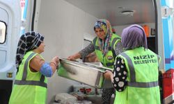 Nizip Belediyesi'nden ihtiyaç sahiplerine yemek yardımı