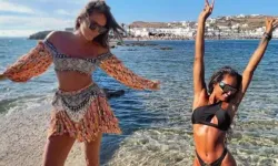 Yunanistan'da Tatil Yapan Eda Taşpınar, Tanga Bikinisiyle Verdiği Üstsüz Pozla Instagram'ı Salladı!