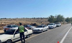 Gaziantep’te emniyet kemeri denetiminde 20 sürücüye ceza