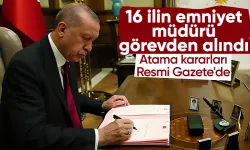 Cumhurbaşkanlığı tarafından yapılan atama kararları Resmi Gazete’de