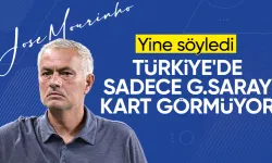 Yine söyledi! Jose Mourinho'dan olay sözler: Galatasaray kart görmüyor