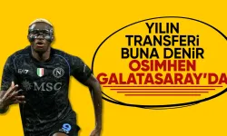 Yılın transferi buna denir! Galatasaray, Victor Osimhen'i 1 yıllığına kiraladı