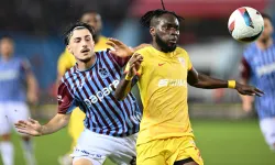 Trabzonspor, evinde Kayserispor'la 2-2 berabere kaldı