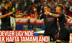 UEFA Şampiyonlar Ligi’nde ilk hafta tamamlandı