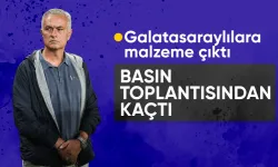 Mourinho, Galatasaray derbisi sonrası basın toplantısına katılmadı