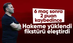 Okan Buruk hakeme kızdı, fikstürü eleştirdi ''Sorumluluk benim''