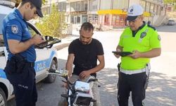 İslahiye'de motosiklet denetimi yapıldı