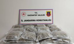 Gaziantep'te yolcu otobüsünde 32 kilo 400 gram sentetik uyuşturucu ele geçirildi