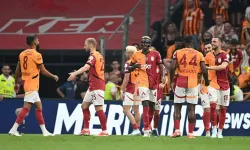 Trendyol Süper Lig: Galatasaray: 2 - Gaziantep FK: 0 (İlk yarı)