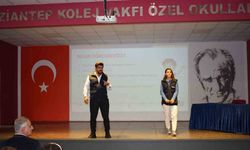 Gaziantep'te Siber Suçlar, Teknoloji Bağımlılığı ve Bilinçli Teknoloji Kullanma konulu seminer verdi