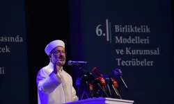 Diyanet İşleri Başkanı Erbaş, "1. Uluslararası Stratejik Müzakereler Forumu"nda konuştu: